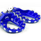 S3 Hard Rock Enduro Footrests Aluminium Blue