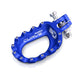 S3 Curve Footrests Aluminium Blue
