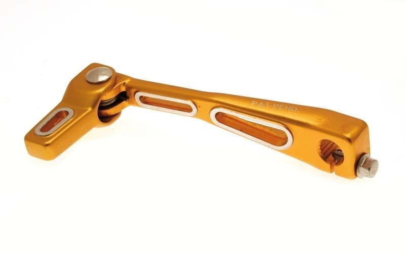 V PARTS Lighty Shift Lever Anodized Aluminium Gold Minarelli AM6