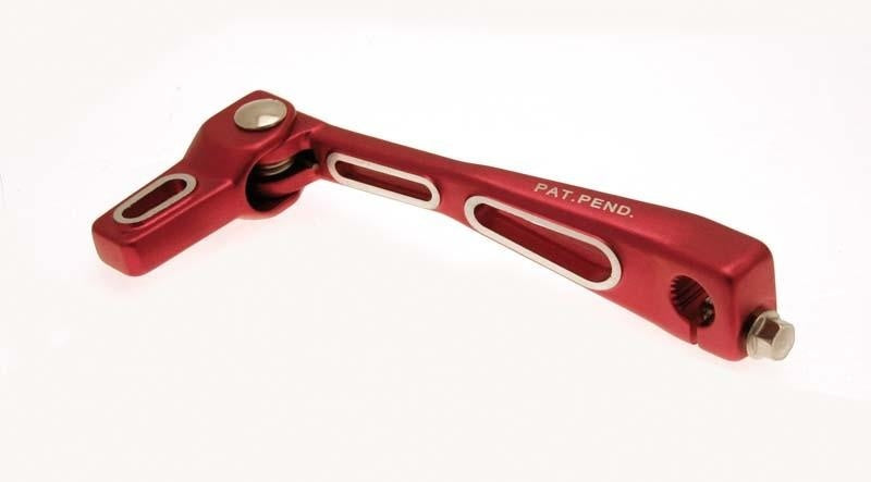 V PARTS Lighty Shift Lever Anodized Aluminium Red Derbi