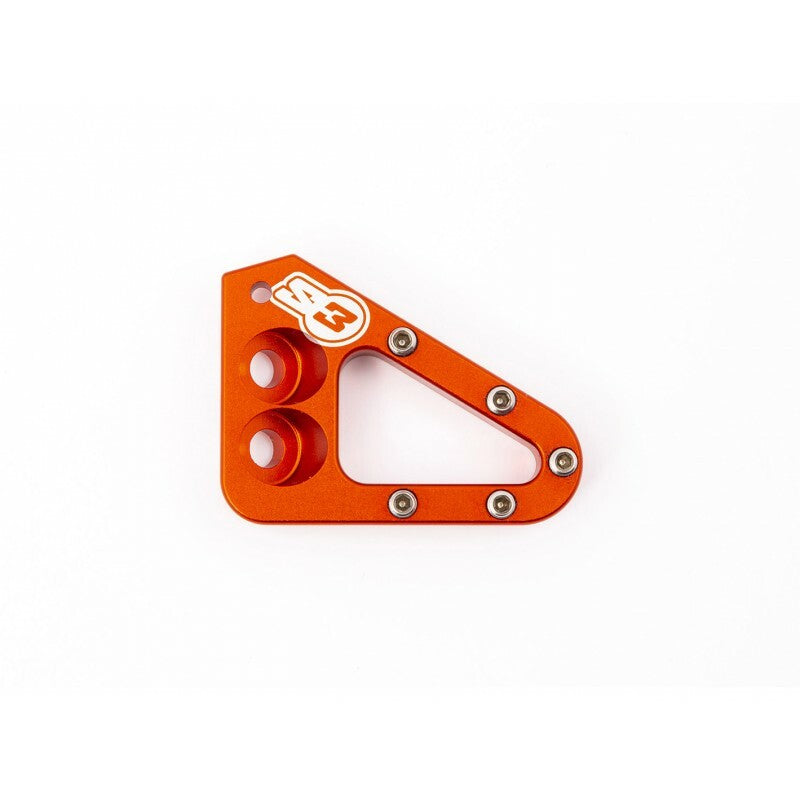S3 Hard Rock Brake Pedal Tip Orange KTM/Husqvarna
