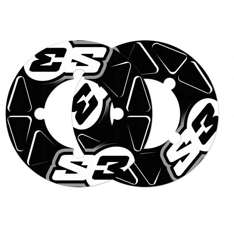 S3 Rear Sprocket Stickers 41/42/43/44 Teeth Black