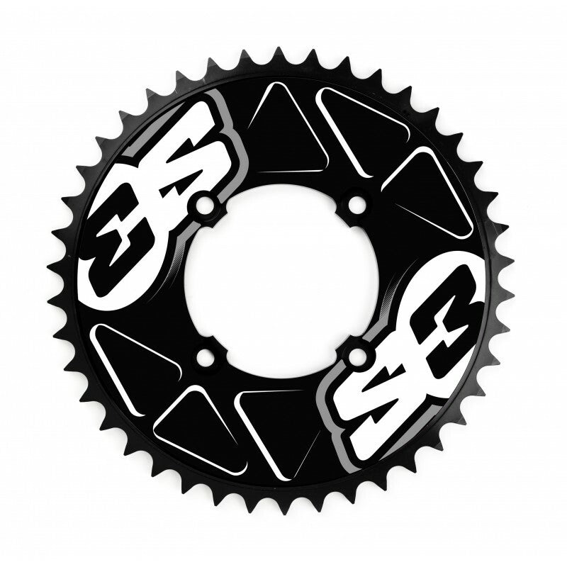S3 Rear Sprocket Stickers 41/42/43/44 Teeth Black