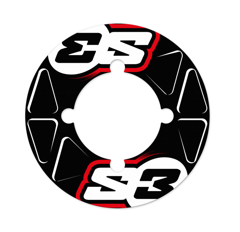 S3 Rear Sprocket Stickers 41/42/43/44 Teeth Red