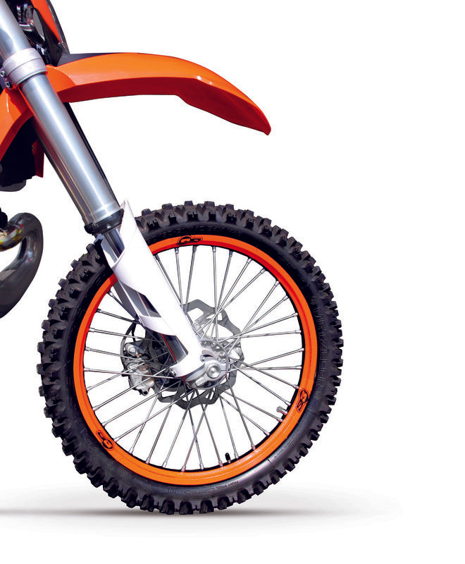 S3 Rim Stickers Orange