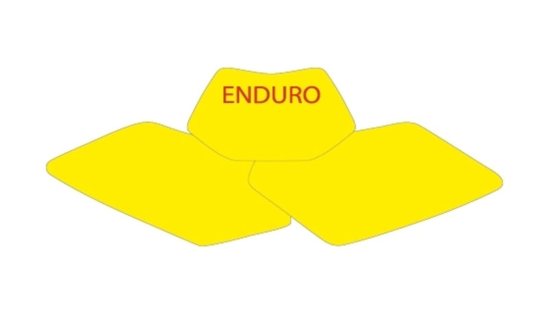 BLACKBIRD Plate Stickers Green Husaberg TE