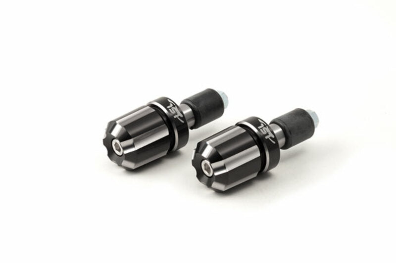 LSL Dual Dise Bar Ends Black/Silver