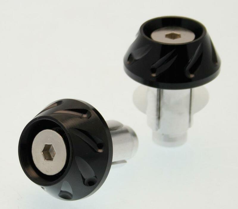 BIHR Next Bar Ends Ã˜14-17mm Black