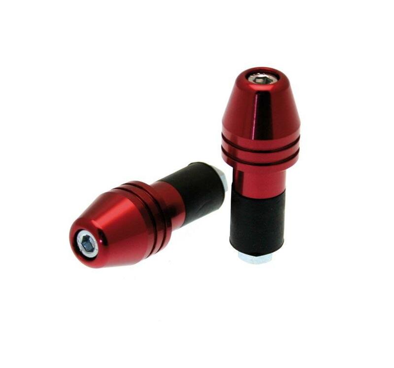 BIHR Rocket Bar Ends Ã˜18mm Red
