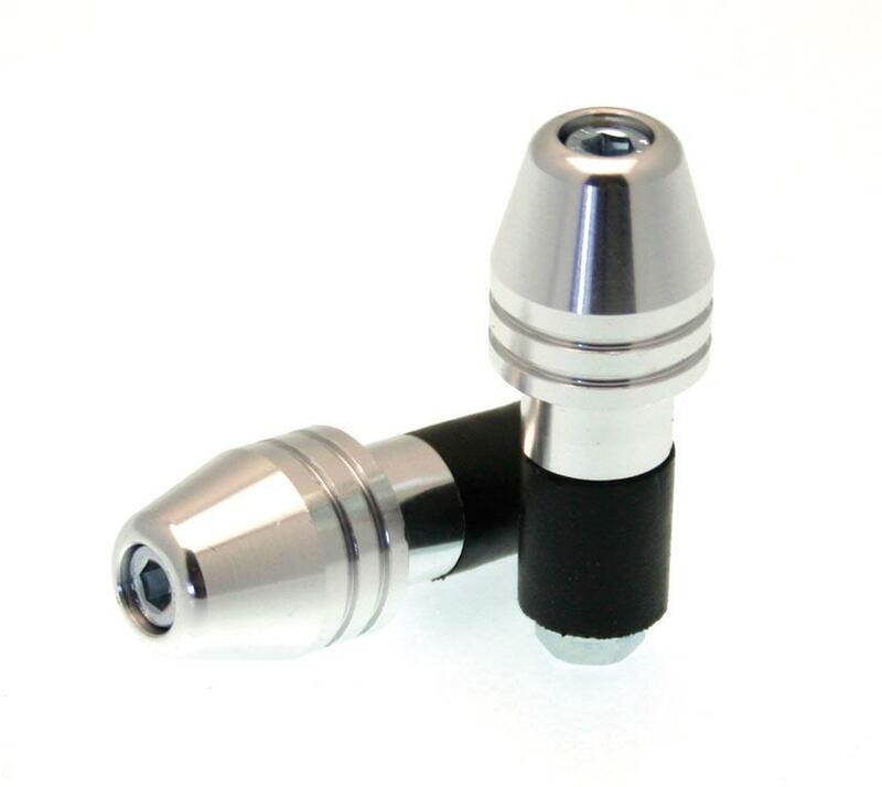 BIHR Rocket Bar Ends Ã˜18mm Silver