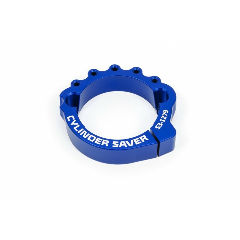 S3 Exhaust Flange Guard Blue KTM/Husqvarna