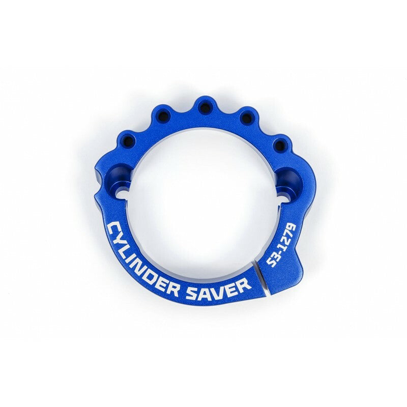 S3 Exhaust Flange Guard Blue KTM/Husqvarna