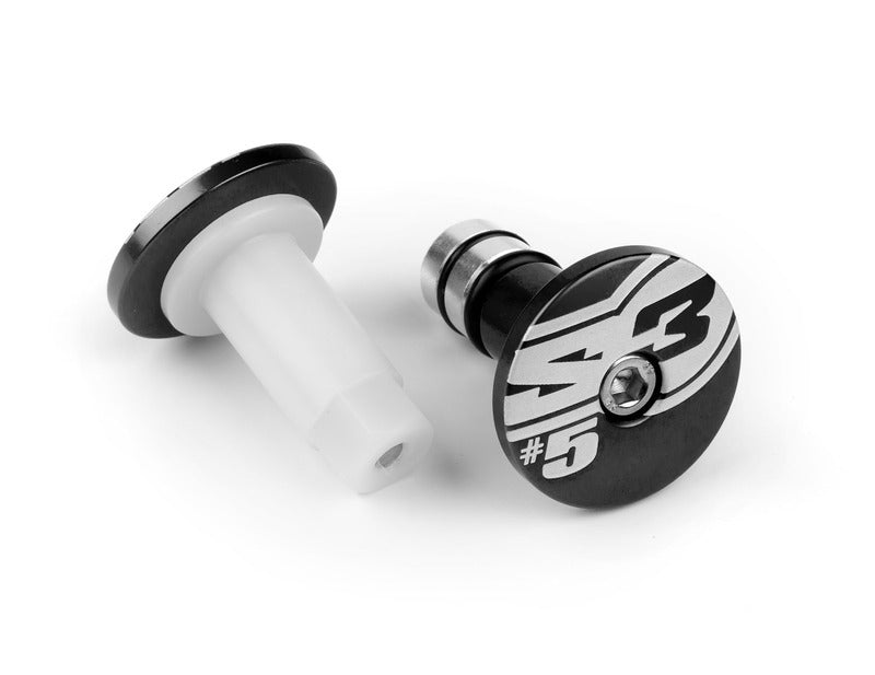 S3 End 5 Bar Ends Ã˜14mm Black