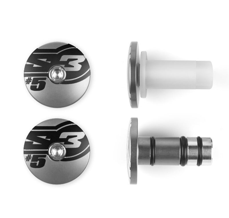 S3 End 5 Bar Ends Ã˜14mm Titanium