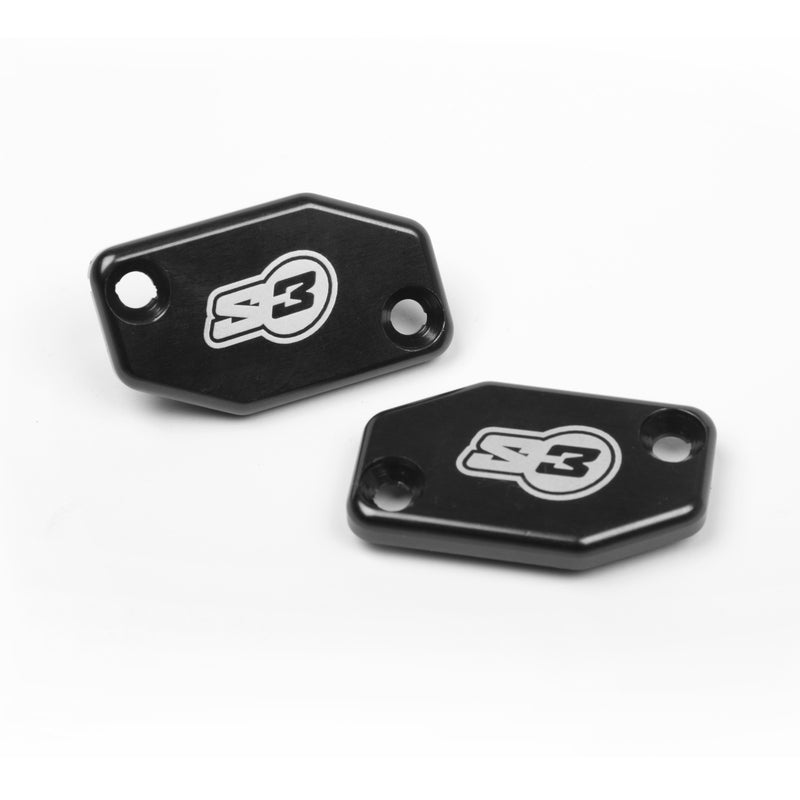 S3 Clutch Master-Cylinder Cover Black Braktec