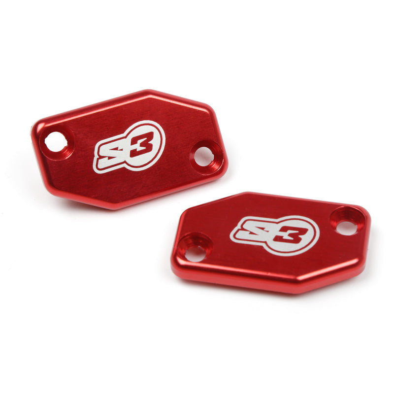 S3 Clutch Master-Cylinder Cover Red Braktec - 1083051003