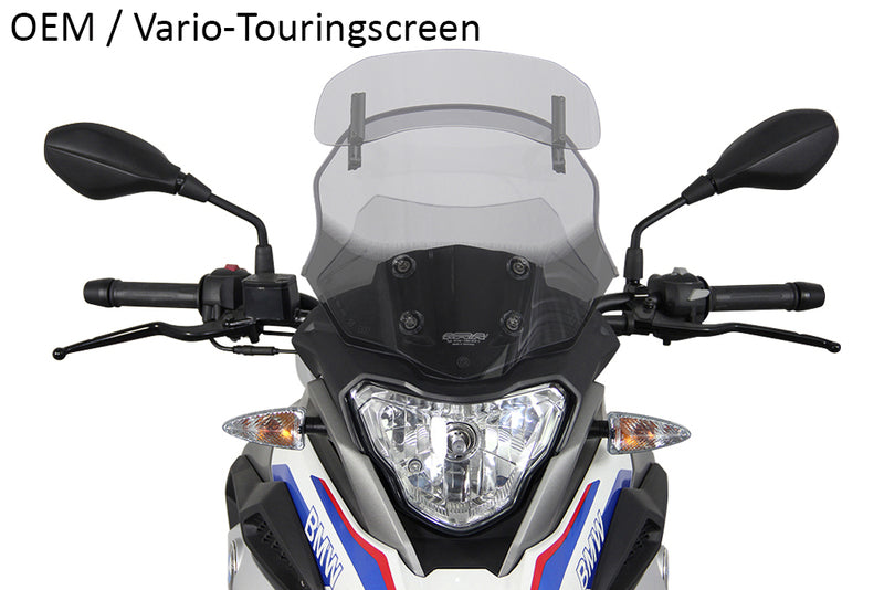MRA Variotouring VT Windshield with spoiler - BMW G310GS/Adventure Tourer - 1085189001