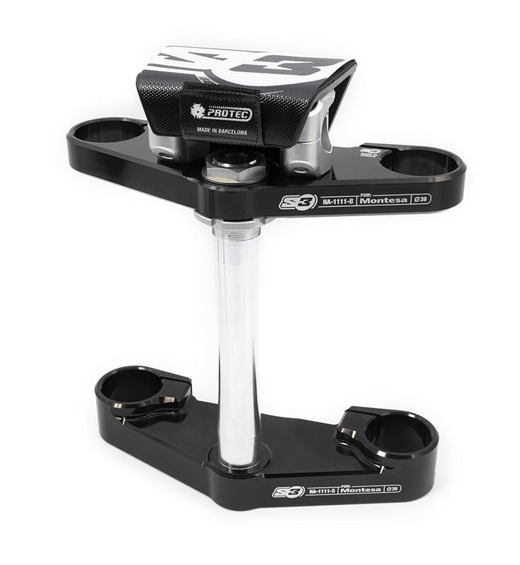 S3 Triple Clamp Ã˜39mm Black Montesa 4RT Showa/Tech Fork