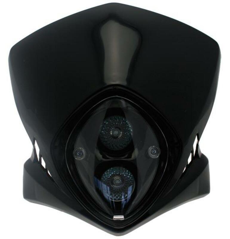 BIHR Viper Headlight Black