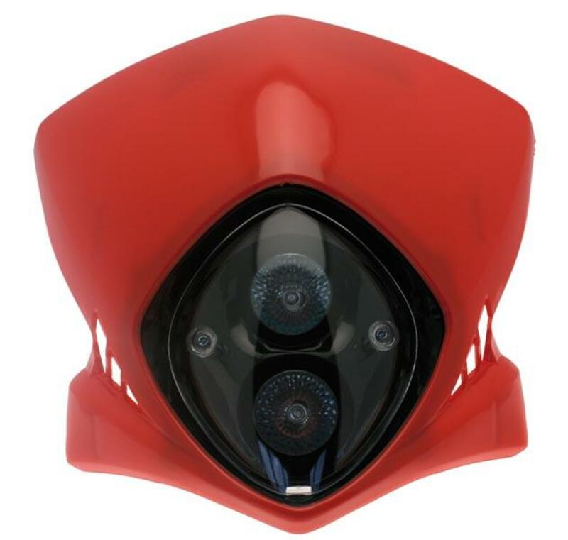 BIHR Viper Headlight Red