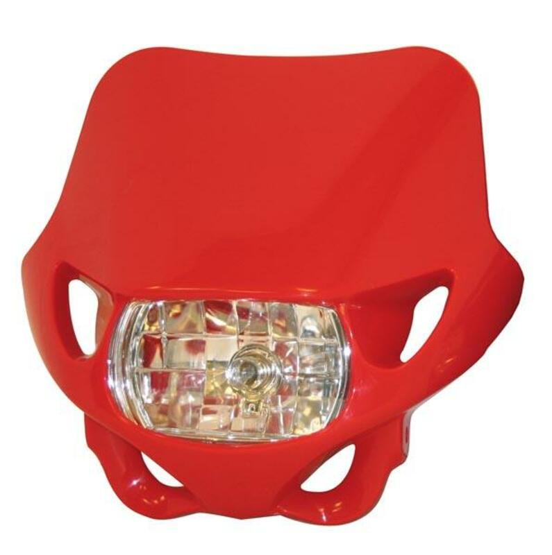 BIHR Enduro Headlight Red 12V/55W