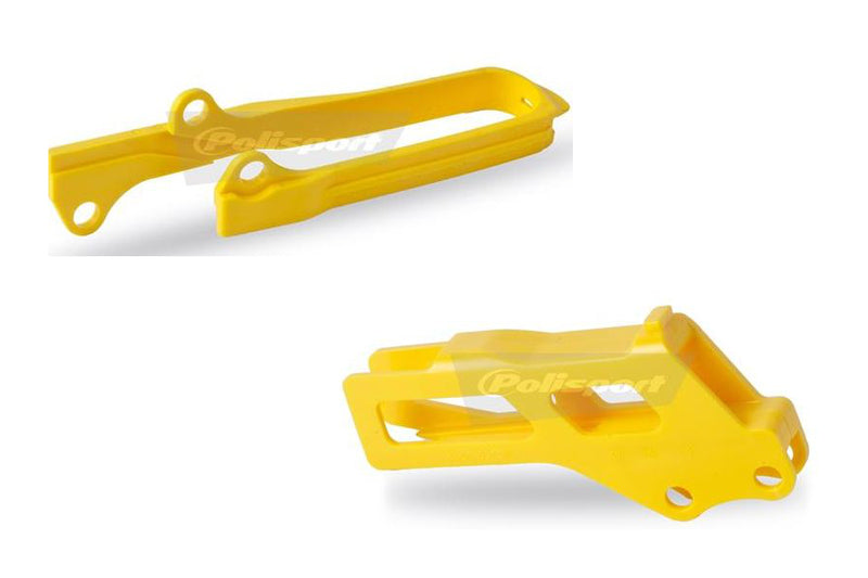 POLISPORT Chain Guide + Slider Kit Yellow Suzuki - 1086054001