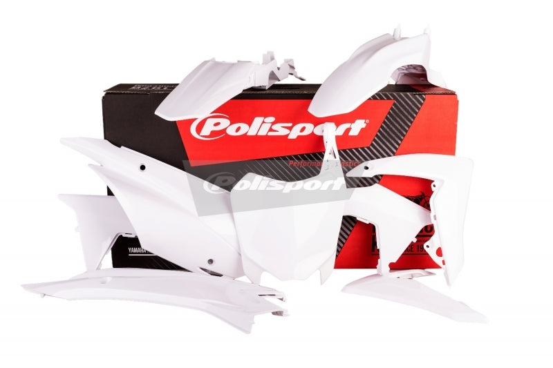 POLISPORT Plastic Kit White Honda CRF110F