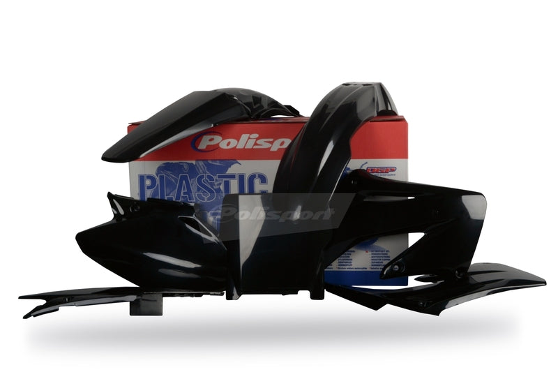 POLISPORT Plastic Kit Black Honda CR125R/CR250R