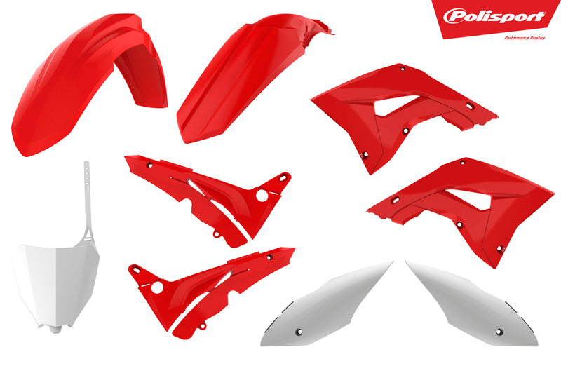 POLISPORT Plastic Kit Restyle/OEM Color Honda
