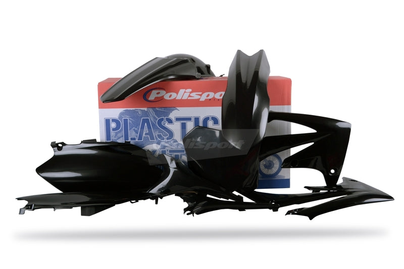 POLISPORT Plastic Kit Black Honda CRF250F/CRF450F - 1086088003