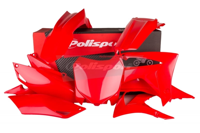 POLISPORT Plastic kit Red Honda CRF250F/CRF450F