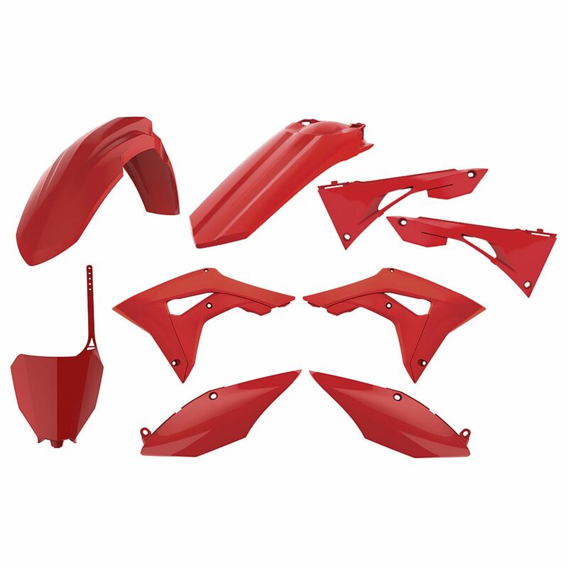 POLISPORT Plastics Kit Red Honda CRF250R/450R