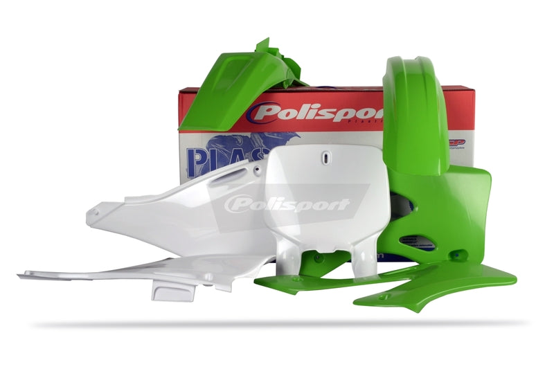 POLISPORT Plastic Kit OEM Color Kawasaki KX125/KX250 - 1086101001