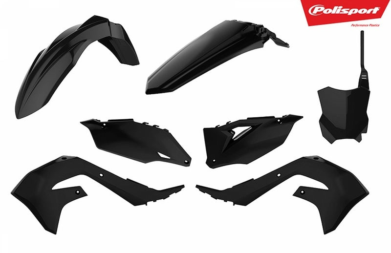 POLISPORT Plastics Kit Black