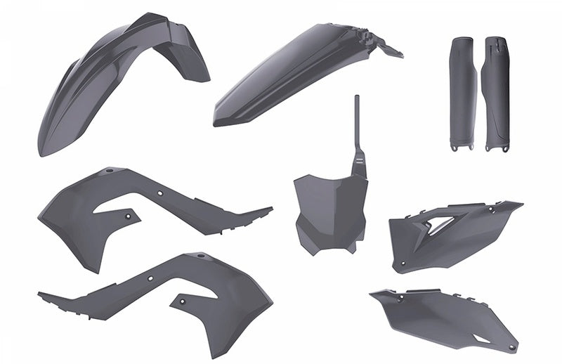 POLISPORT MX Plastic Kit Nardo Grey Kawasaki KX450