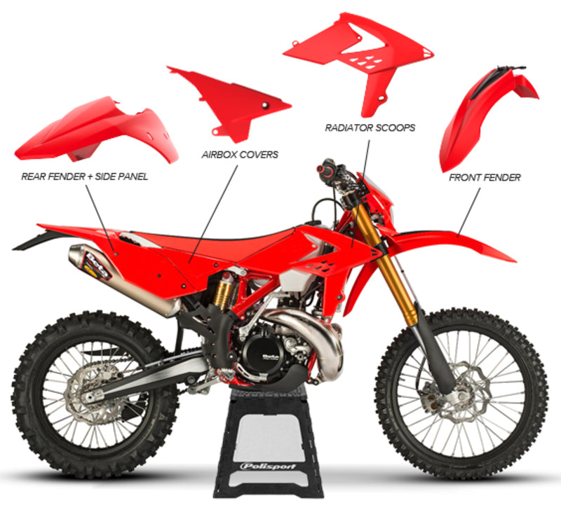 POLISPORT Plastic Kit OEM Color (15-16) Yamaha YZ85