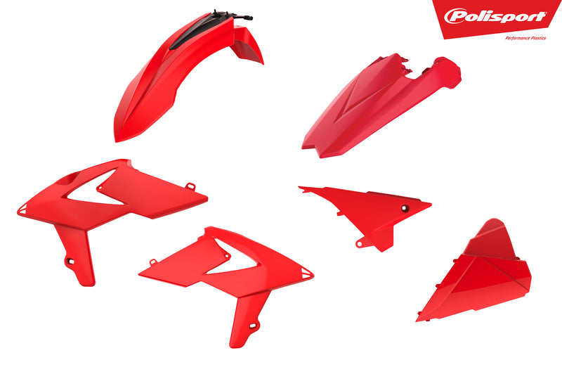 POLISPORT Plastics Kit Red Beta RR