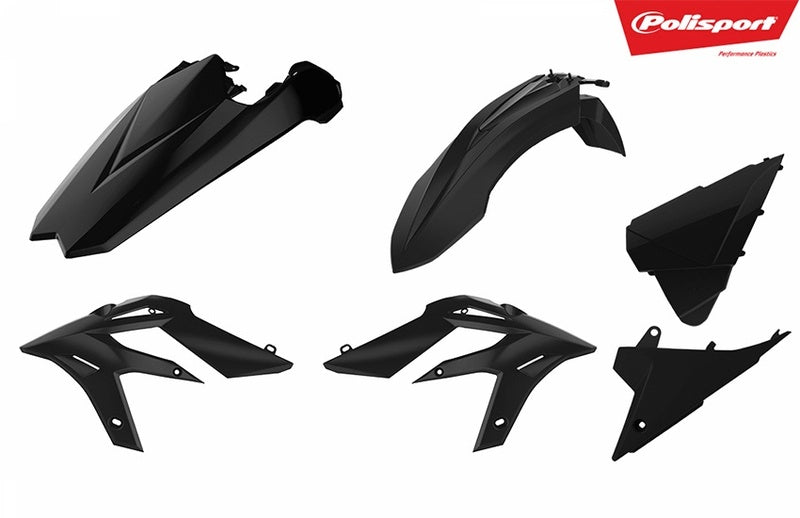 POLISPORT Plastics Kit Black Beta Xtrainer