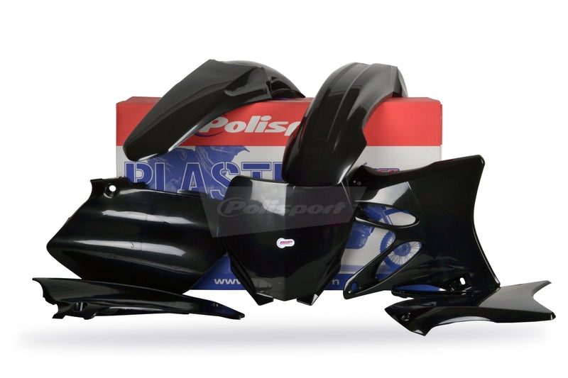 POLISPORT Plastic Kit Black Yamaha YZ125/YZ250