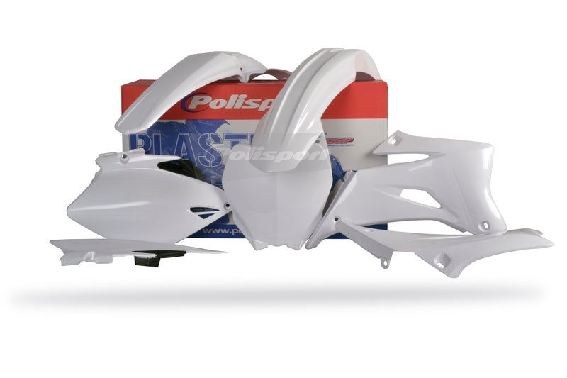 POLISPORT Plastic Kit White Yamaha YZ250F/YZ450F
