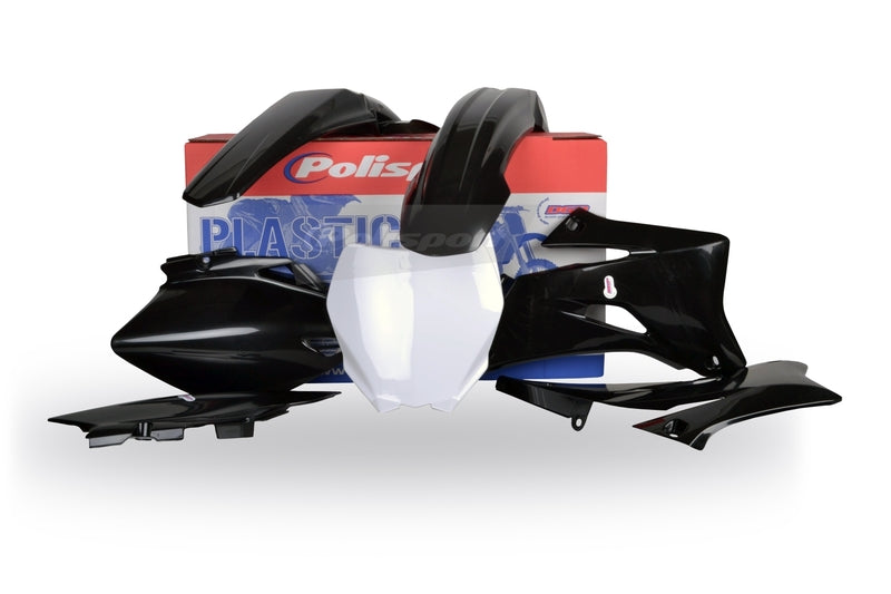 POLISPORT Plastic Kit Black Yamaha YZ250F/YZ450F