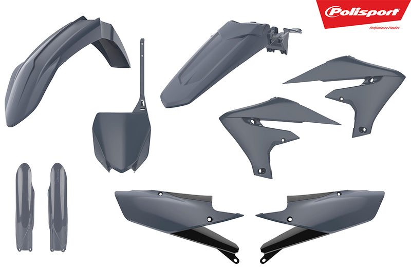 POLISPORT Plastics Kit Nardo Grey Yamaha YZ250F/450F