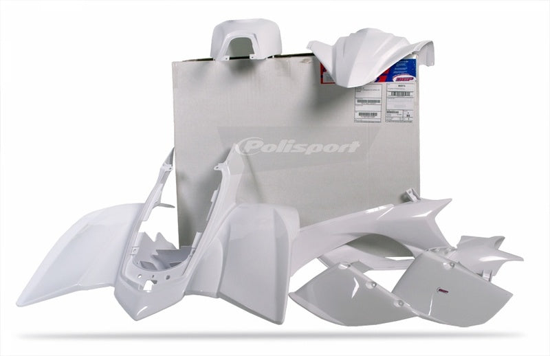 POLISPORT Plastics Kit White Yamaha YFZ450