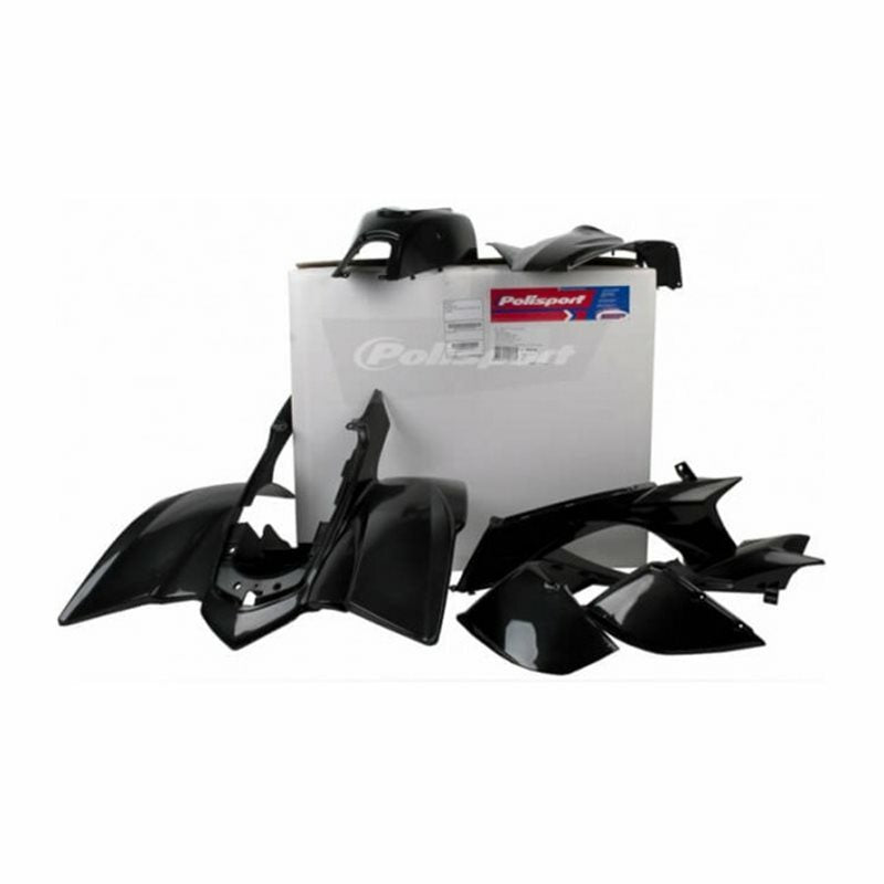 POLISPORT Plastics Kit Black Yamaha YFZ450