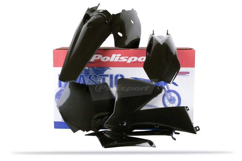 Plastics Kit Polisport Sx125 Black Color
