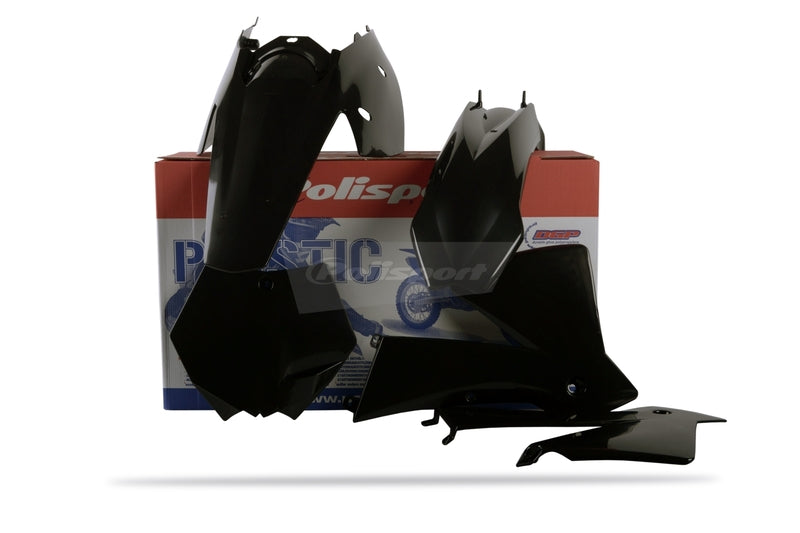 Plastics Kit Polisport Sx125 Black Color