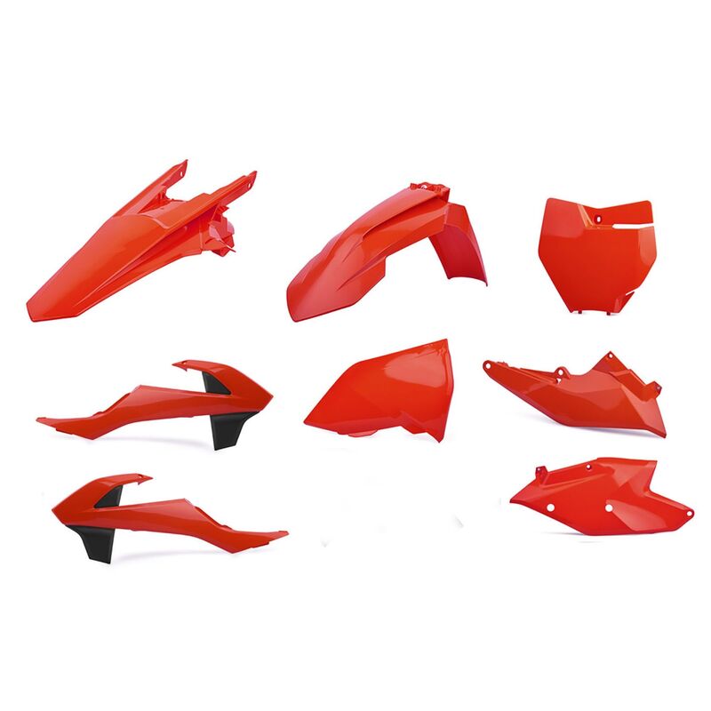 POLISPORT Plastics Kit Neon Orange KTM SX/SX-F