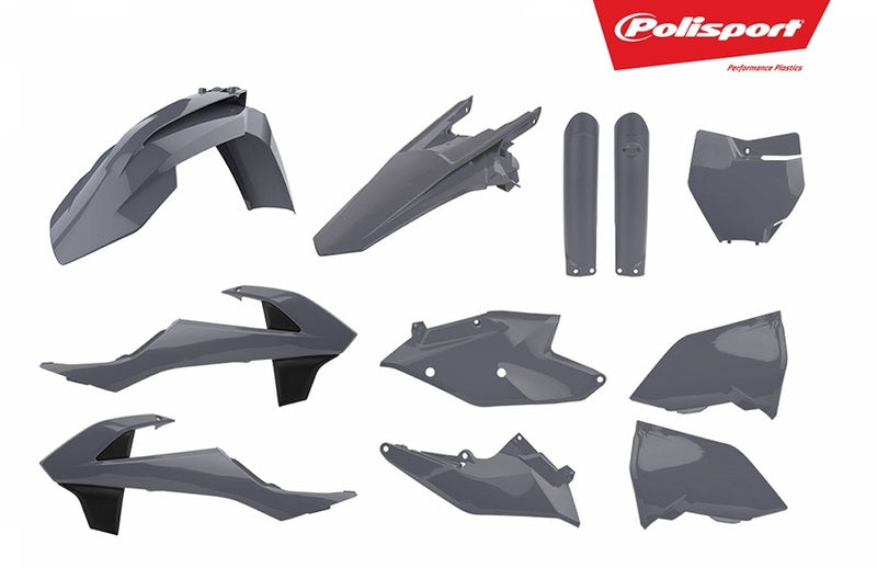 POLISPORT Plastics Kit Nardo Grey