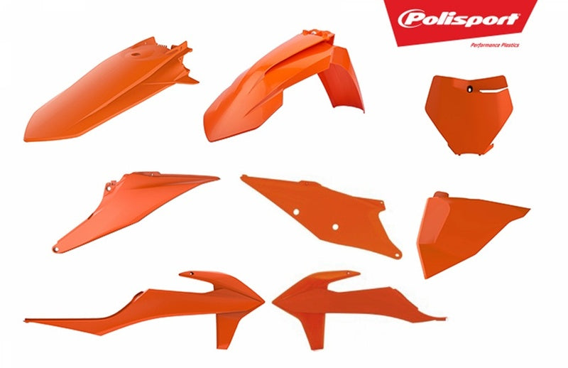 POLISPORT Plastics Kit Orange KTM SX/SX-F