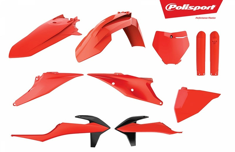 POLISPORT Plastics Kit Neon Orange